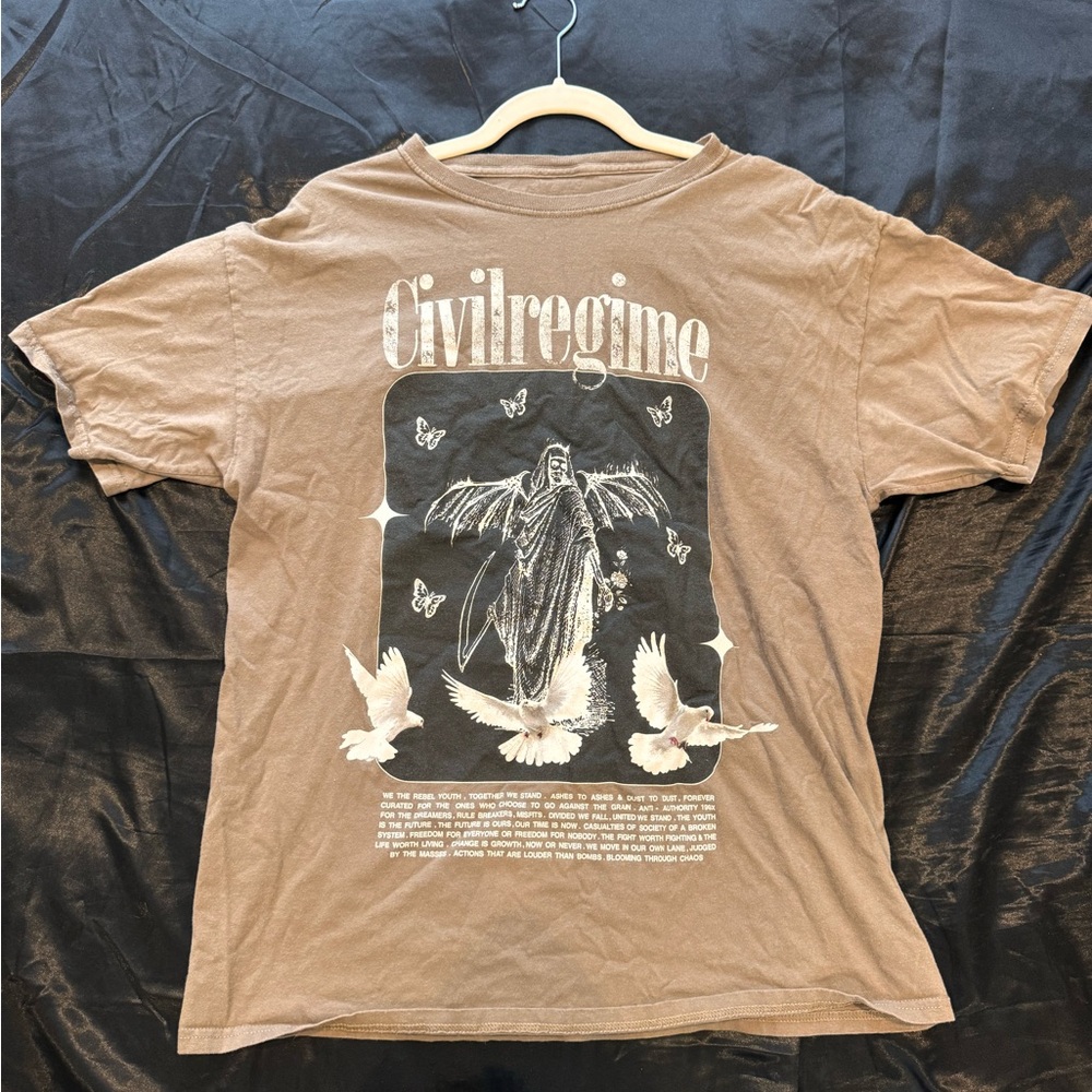 Civil Regime Vintage inspired tee